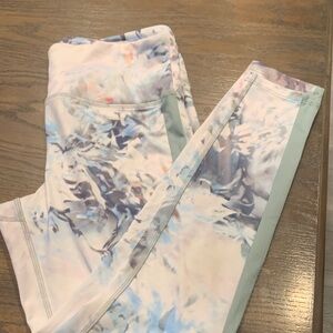 Forever 21 Multicolor Abstract Leggings